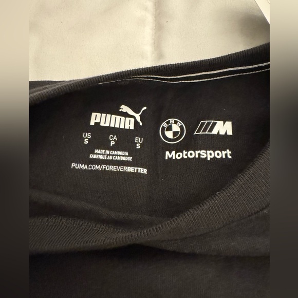 Men's PUMA BMW Motorsport Essential Logo Tee & Men's PUMA BMW Race Pants bundle - Picture 4 of 14